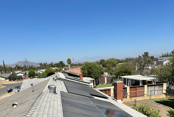 Dirty Solar Panels Before